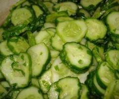 Cucumber salad for the winter - simple recipes